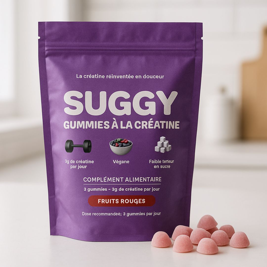 Suggy - Créatine Goût Fruits Rouges