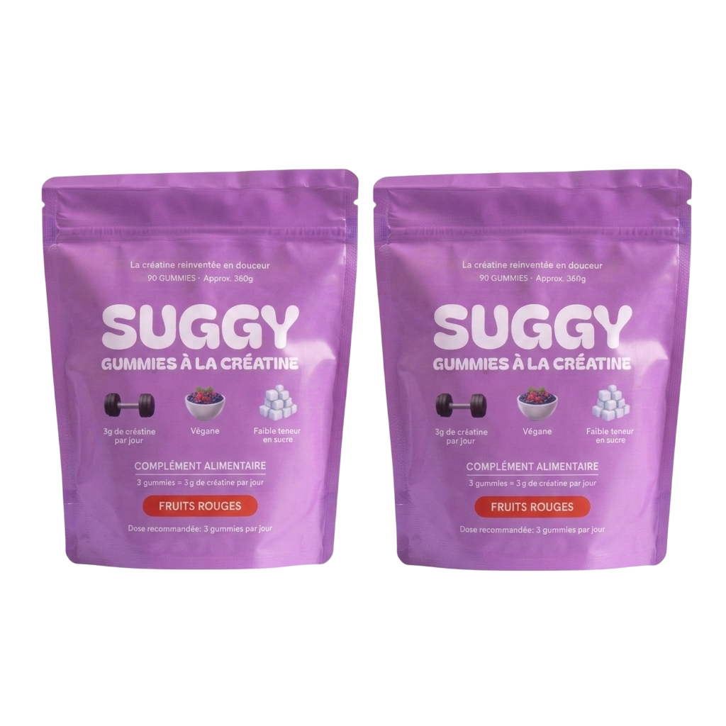 Offre exclusive - 2 mois Suggy Créatine pour le prix d'un !